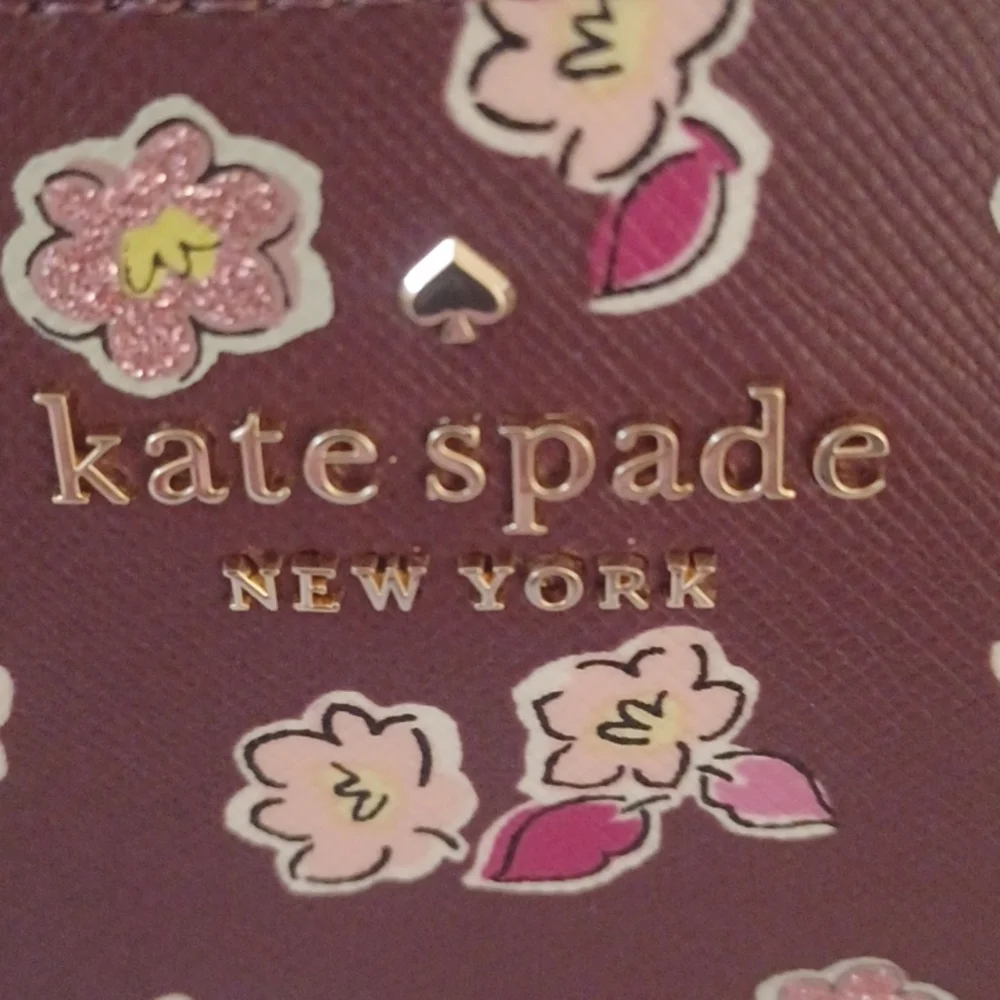NWT Kate Spade Floral Cosmetic Case - Picture 4 of 8